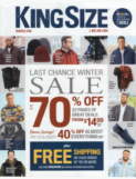 KingSize Catalog - Mens Big and Tall Clothing Catalog